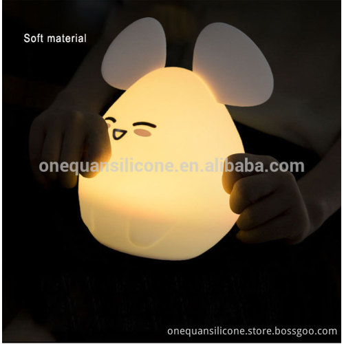 Bed Bedside Lamp Lights portable Silicone LED Night Lamp